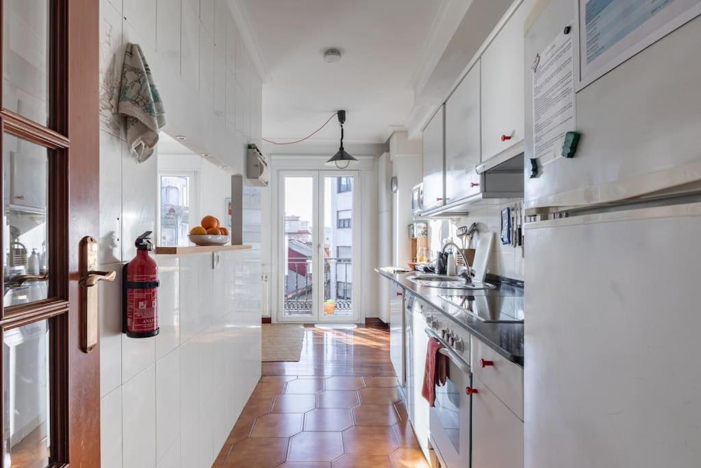 Bonito Piso Con Vistas, Centrico, Acogedor Vigo Exterior foto
