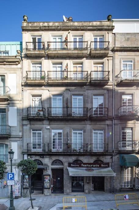 Bonito Piso Con Vistas, Centrico, Acogedor Vigo Exterior foto