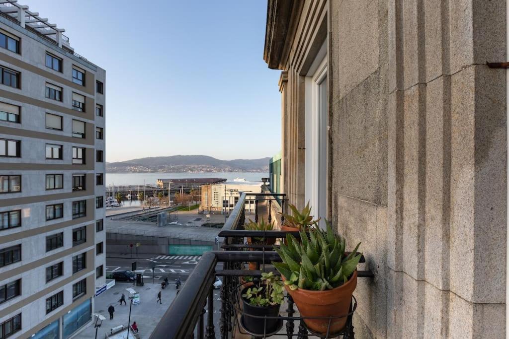 Bonito Piso Con Vistas, Centrico, Acogedor Vigo Exterior foto