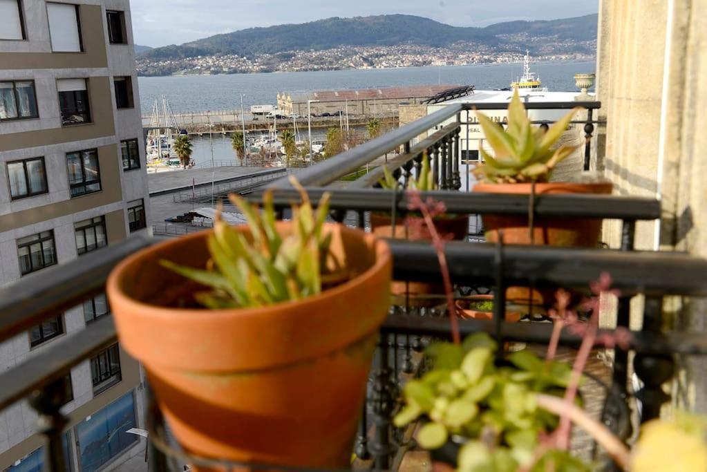 Bonito Piso Con Vistas, Centrico, Acogedor Vigo Exterior foto